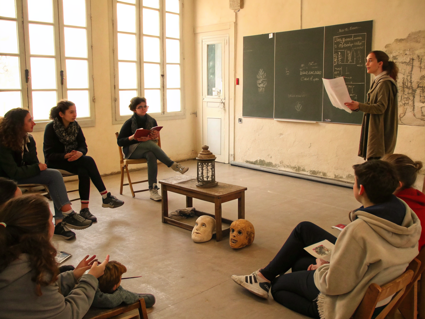 Atelier d'expression, Oraison